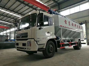 深度解析东风天锦22方散装饲料车 畜牧物流的高效之选